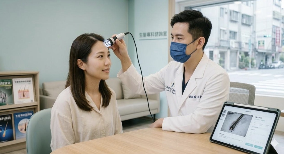 什麼是雄性禿?女生也會嗎?專業醫師解析掉髮成因與免動刀生髮對策
