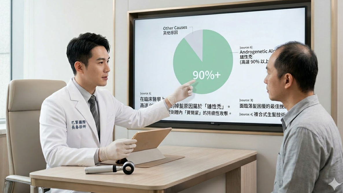 生髮治療停用後會掉髮嗎？醫學權威破解「雄性禿」復發迷思：從積極治療到極簡保養的毛囊守護指南