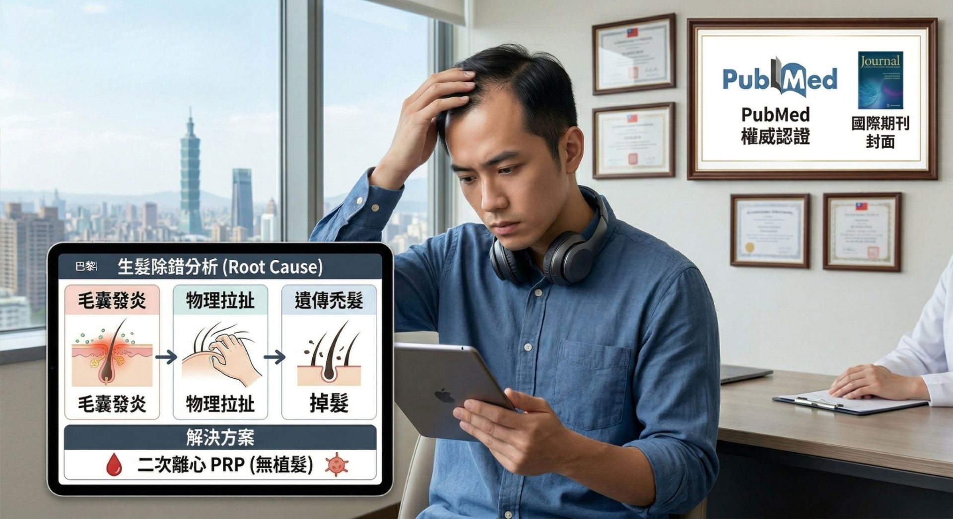 脂漏性皮膚炎會造成掉髮嗎？焦慮工程師的「無植髮」除錯指南