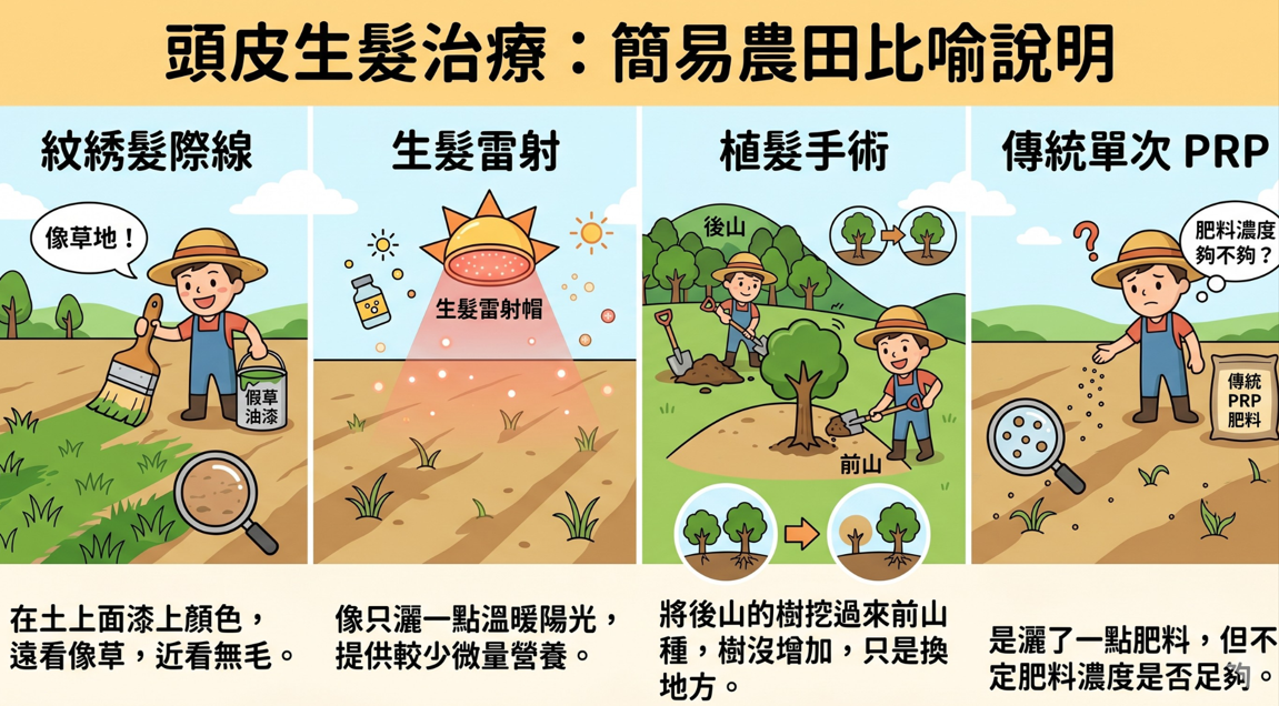 如何選擇最適合的育髮方案