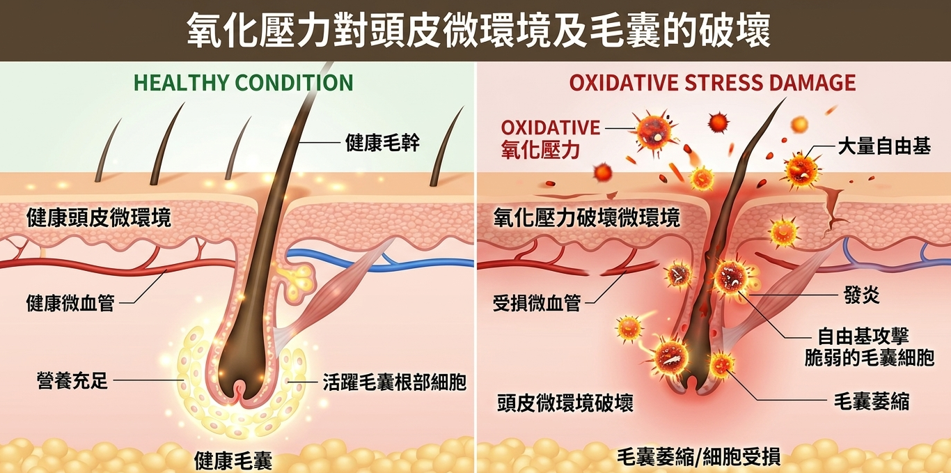 臨床上常見加劇「氧化壓力」：