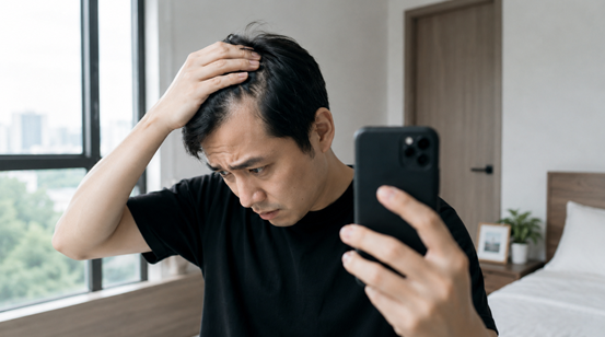 【禿頭】早就不是小問題！別等頭皮透光才開始搶救毛囊！